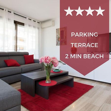 3-Room Apartment With Terrace In Palm Beach Cannes Bagian luar foto